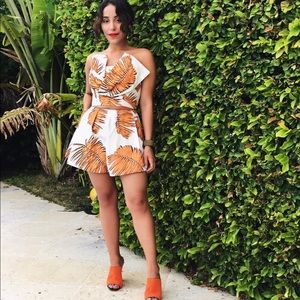 Two piece tropical short set